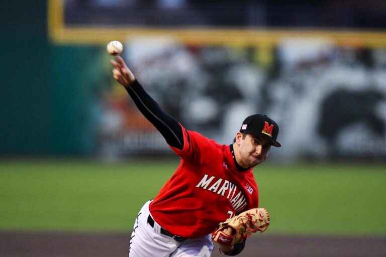 Maryland sweeps Maine in Friday doubleheader
