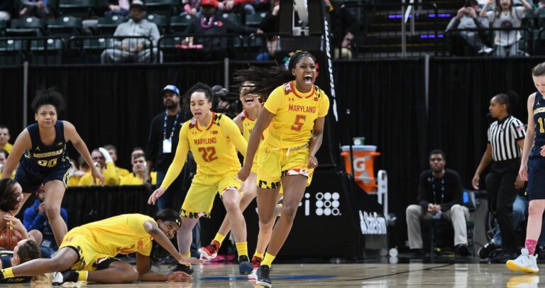 Maryland women’s basketball picks up 1,000th win, advances to Big Ten Championship in thriller over Michigan
