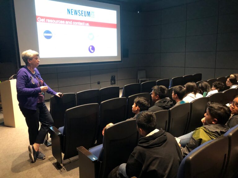 From business to the Newseum: How one woman became a journalism teacher without being a journalist