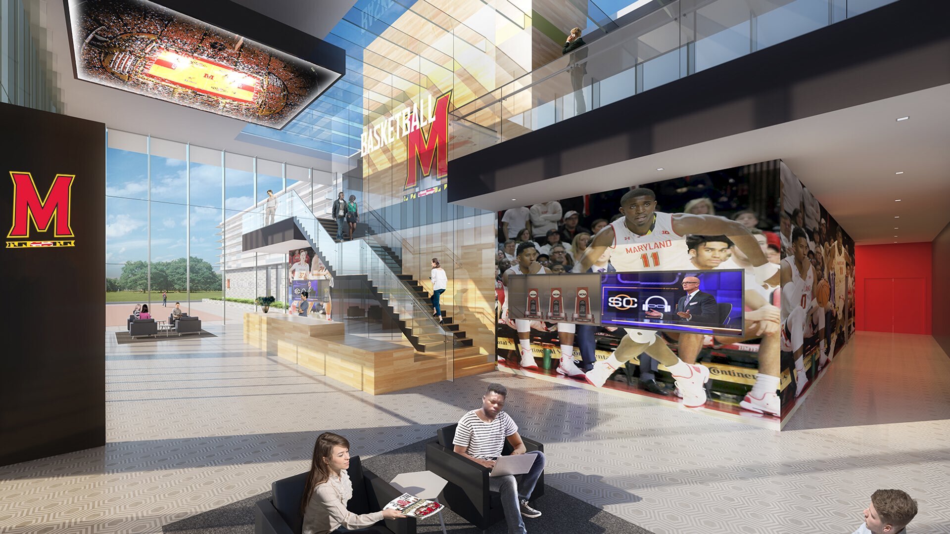  Maryland has surpassed the halfway mark of their $36 million fundraising goal. (Maryland Athletics) 