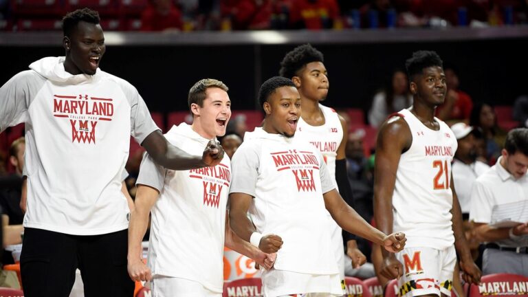 No. 7 Maryland cruises in dress rehearsal against Fayetteville, wins 76-43