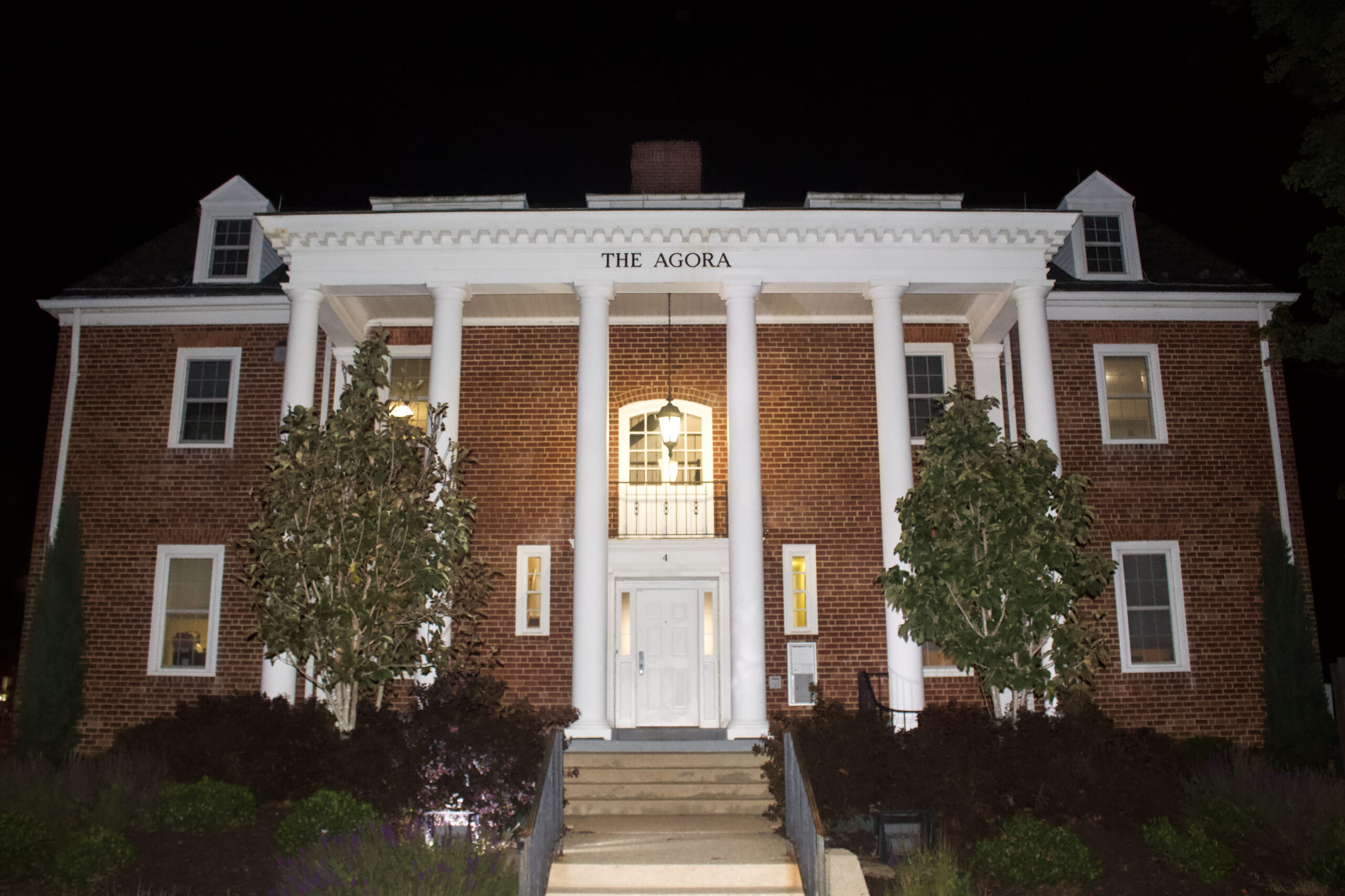 The Agora on the University of Maryland campus in College Park, Maryland, on Tuesday, Sept. 29, 2026. Following a vacancy, the university reclaimed the house to serve as a home for its National Pan-Hellenic Council (NPHC) fraternities and multicultural sororities, historically known as the Divine Nine.